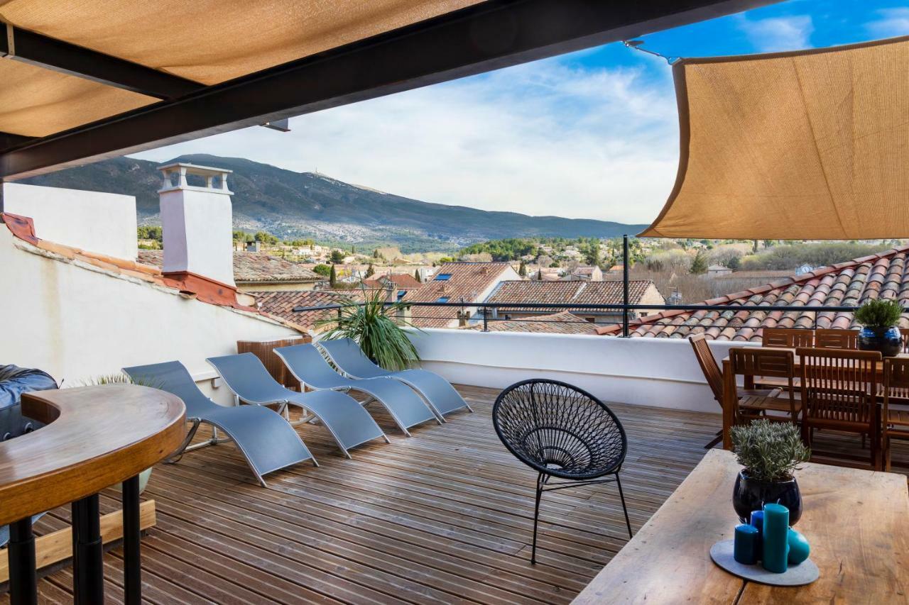 La Terrasse De Tiss Hotel Bedoin Luaran gambar
